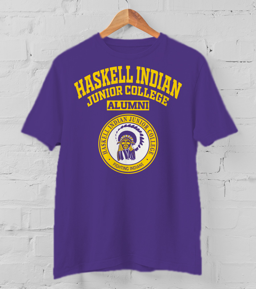 Haskell Indian Junior College Alumni Fighting Indians T-Shirt