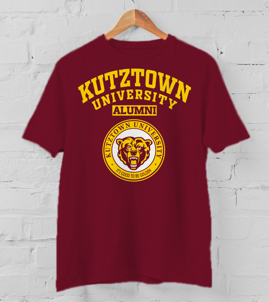 Kutztown University Alumni Bear It's Good To Be Golden T-Shirt