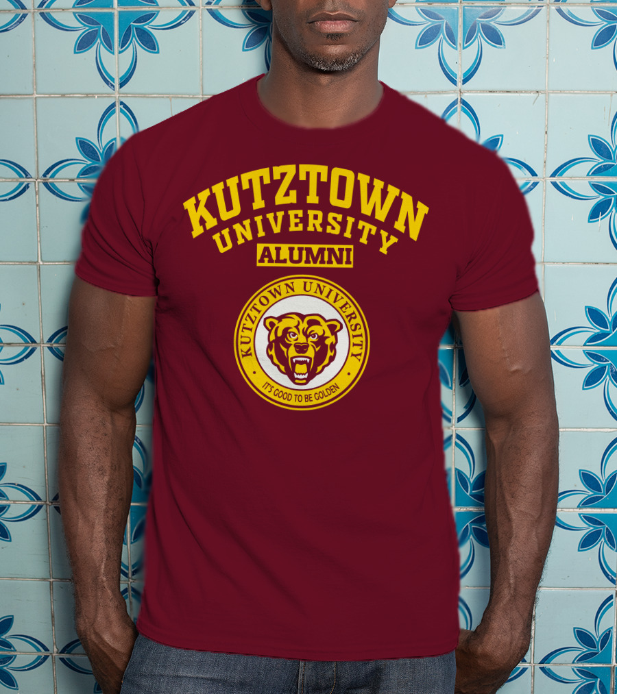 Kutztown University Alumni Bear It's Good To Be Golden T-Shirt