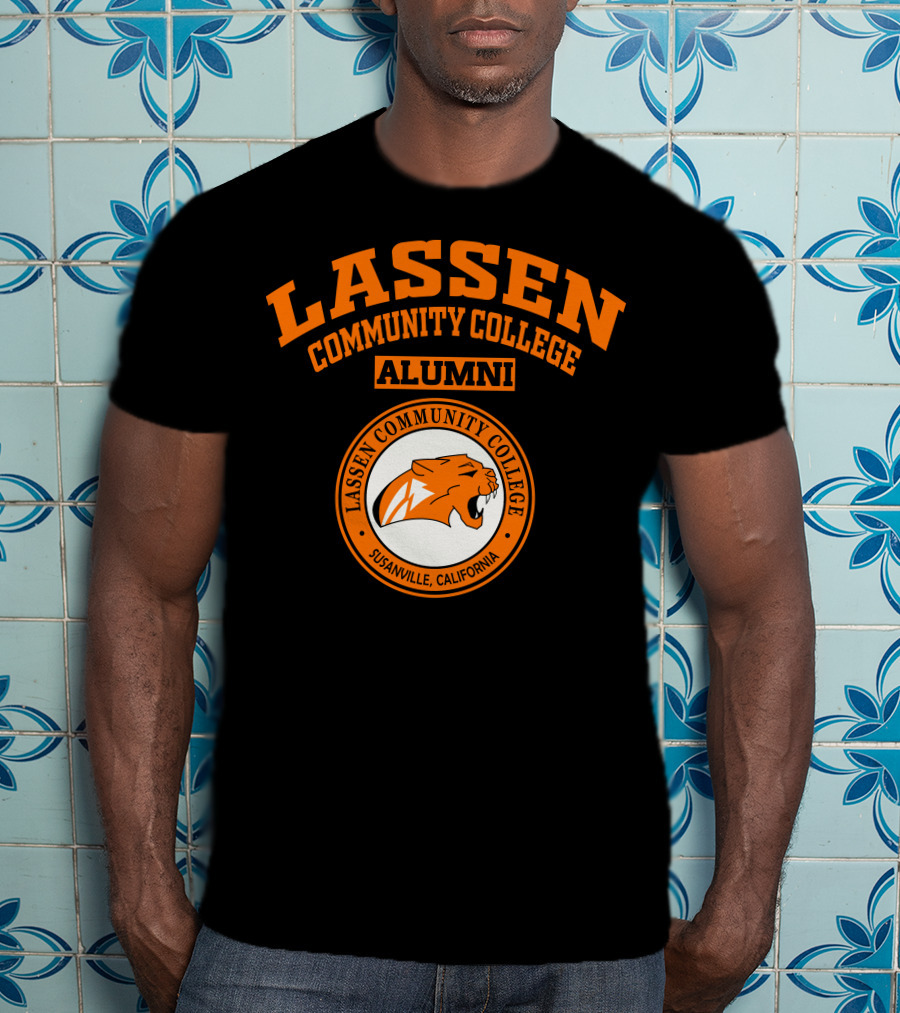 Lassen Community College Alumni Susanville California Tiger T-Shirt