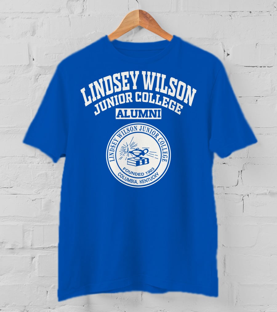 Lindsey Wilson Junior College Alumni Columbia Kentucky Founded 1903 T-Shirt