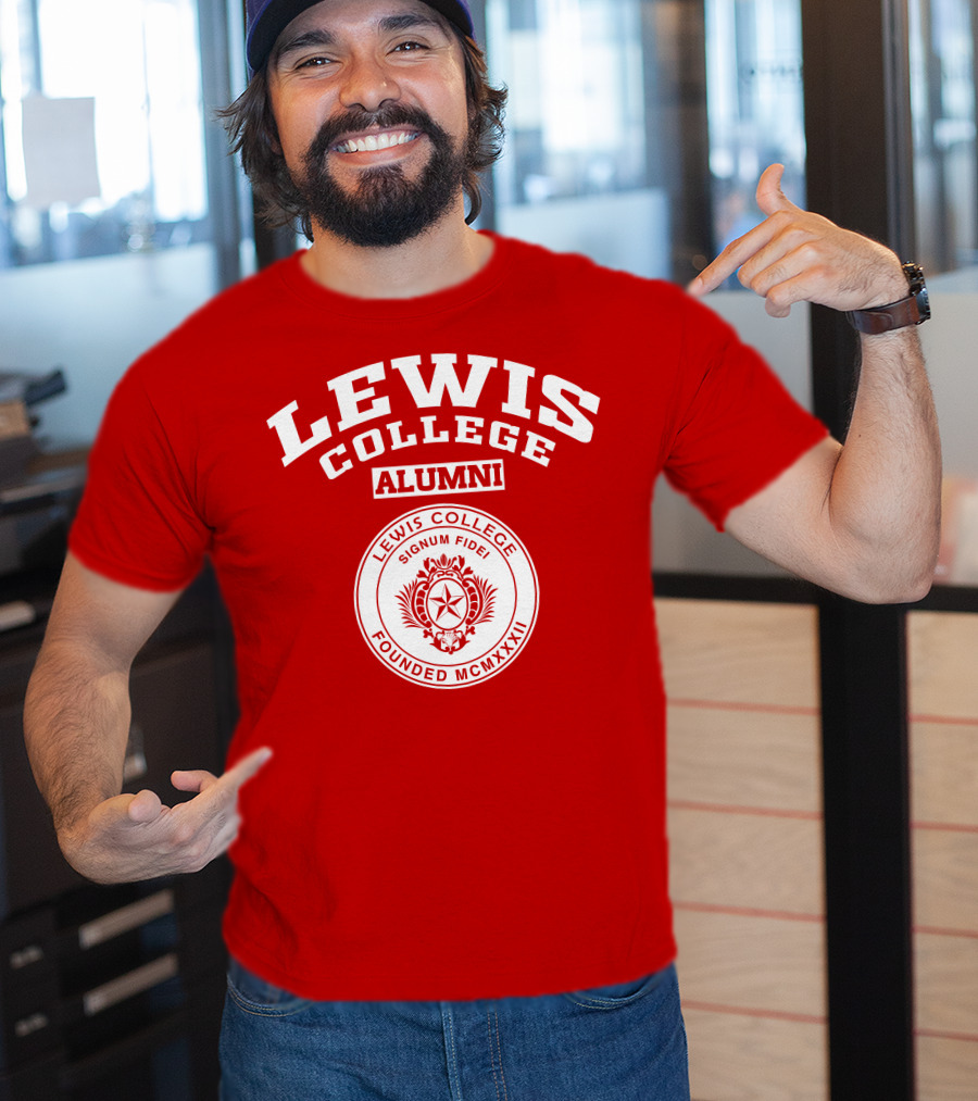 Lewis College Alumni Signum Fidei Founded MCMXXII T-Shirt