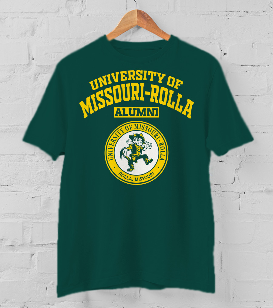 University Of Missouri–Rolla Alumni Rolla Missouri T-Shirt