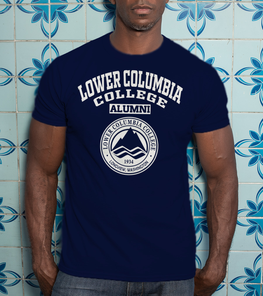 Lower Columbia College Alumni 1934 Longview Washington T-Shirt