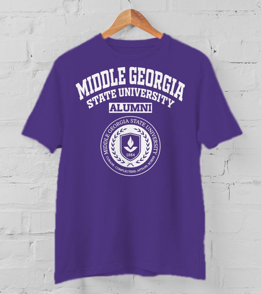 Middle Georgia State University Alumni 1884 Seal T-Shirt