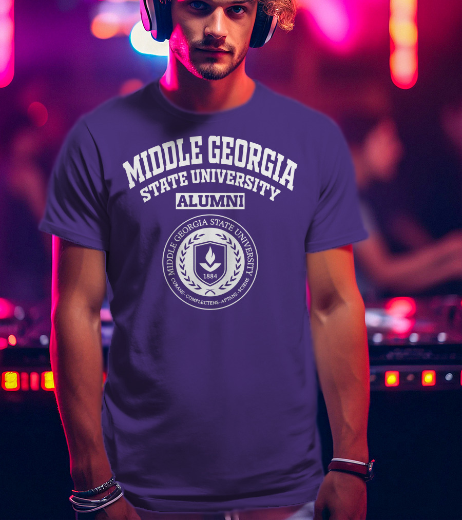 Middle Georgia State University Alumni 1884 Seal T-Shirt