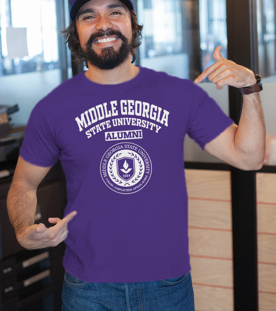 Middle Georgia State University Alumni 1884 Seal T-Shirt