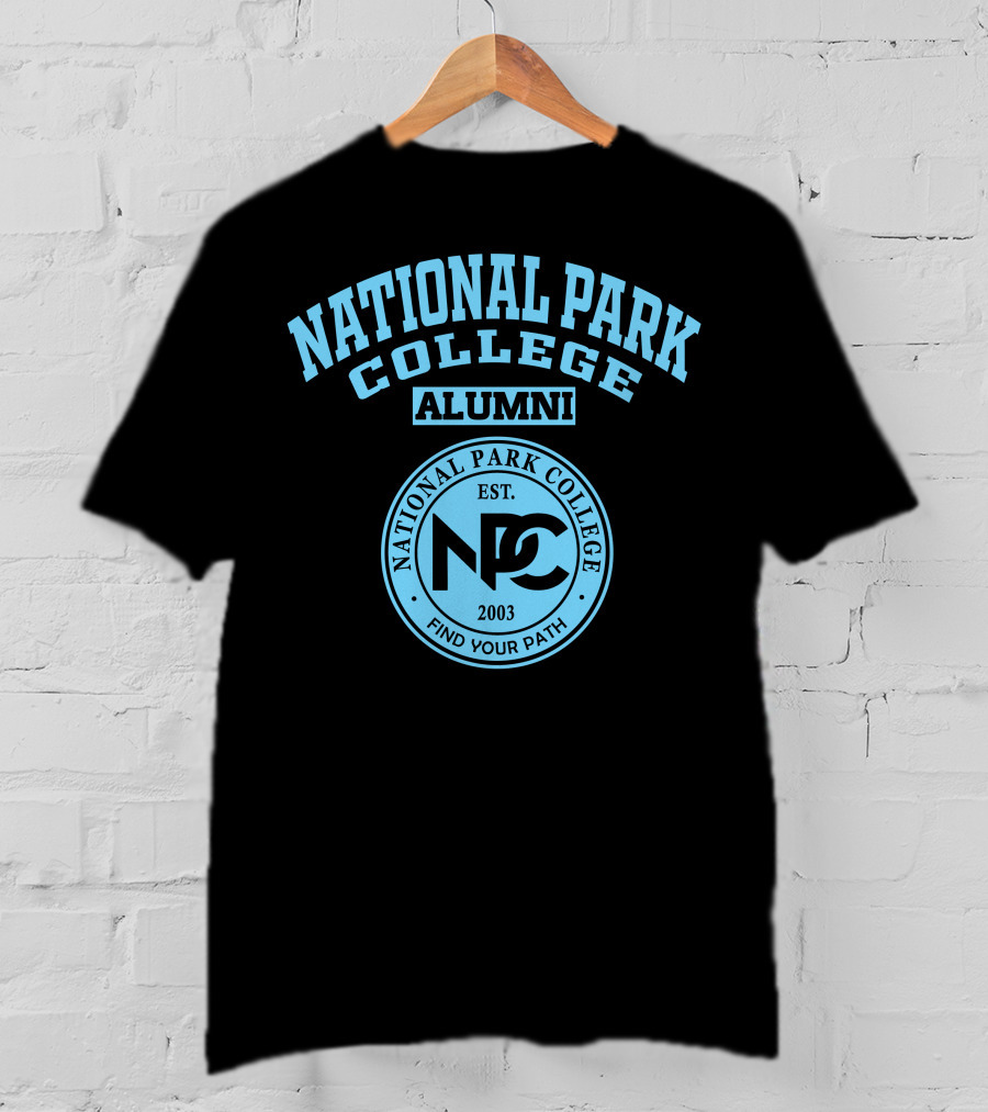 National Park College Alumni NPC Est. 2003 Find Your Path T-Shirt