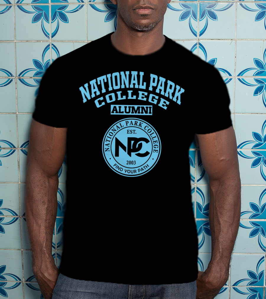 National Park College Alumni NPC Est. 2003 Find Your Path T-Shirt
