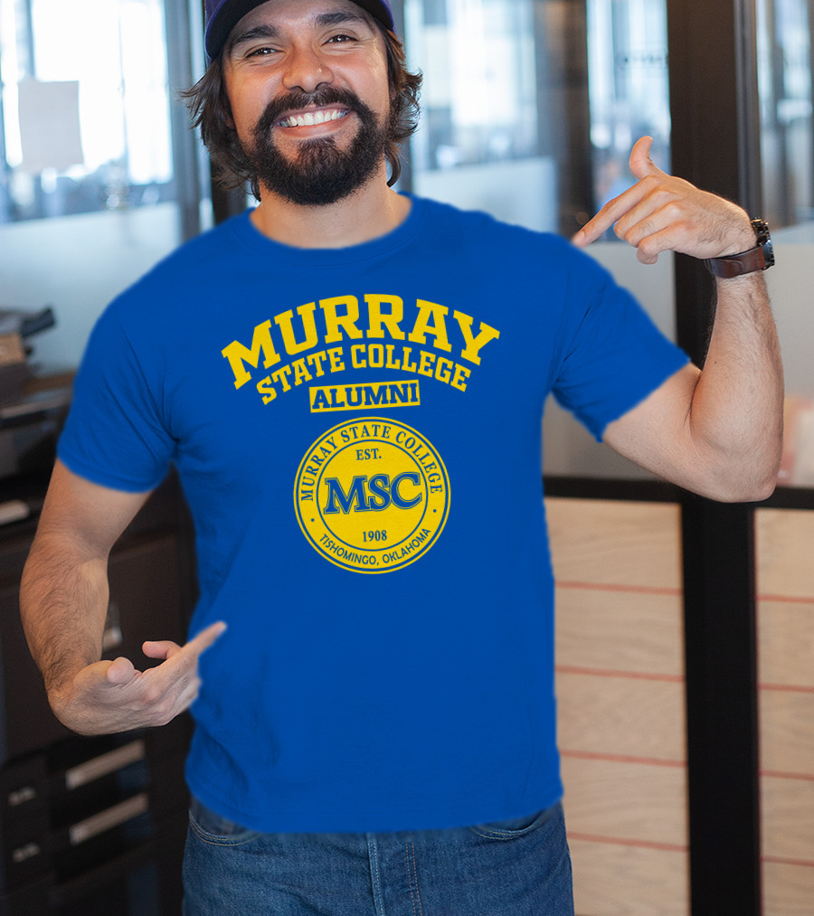 Murray State College Alumni MSC Logo Tishomingo Oklahoma Est. 1908 T-Shirt