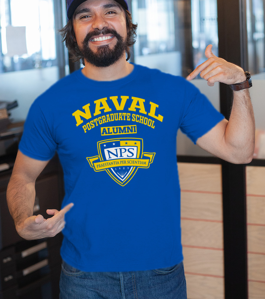 Naval Postgraduate School Alumni Nps Praestantia Per Scientiam 1909 T-Shirt