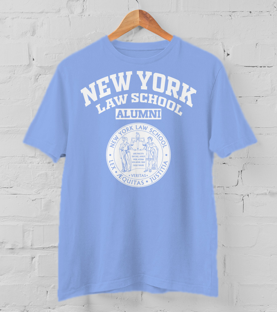 New York Law School Alumni Veritas Lex Aequitas Justitia T-Shirt