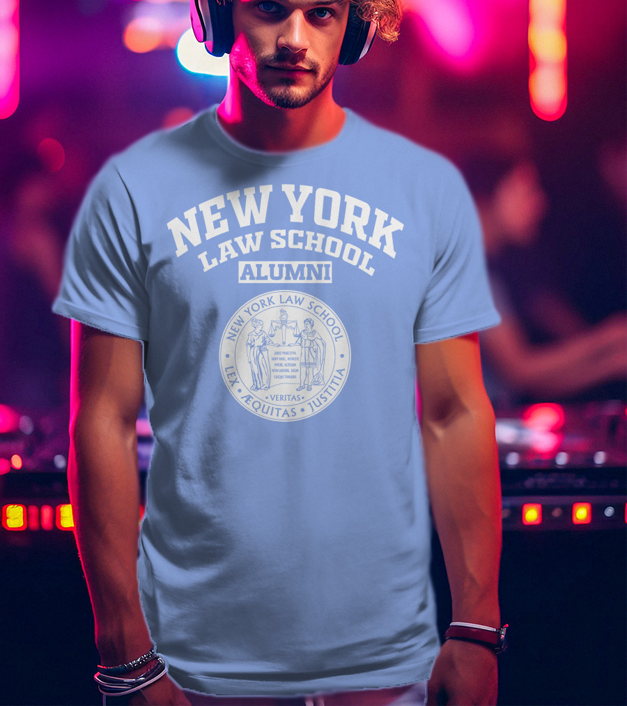 New York Law School Alumni Veritas Lex Aequitas Justitia T-Shirt