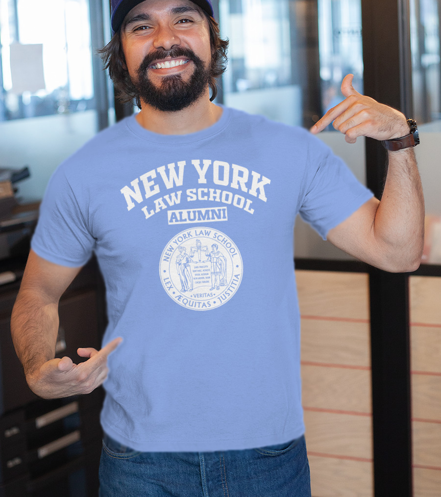 New York Law School Alumni Veritas Lex Aequitas Justitia T-Shirt
