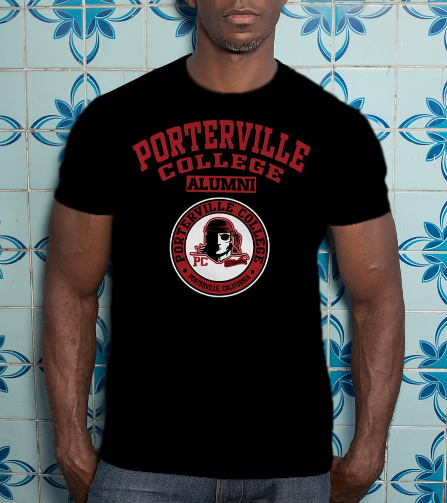 Porterville College Alumni California PC Pirate T-Shirt