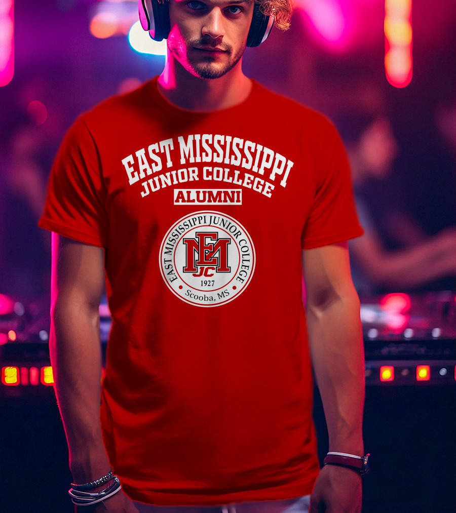 East Mississippi Junior College Alumni Logo Scooba MS 1927 T-Shirt