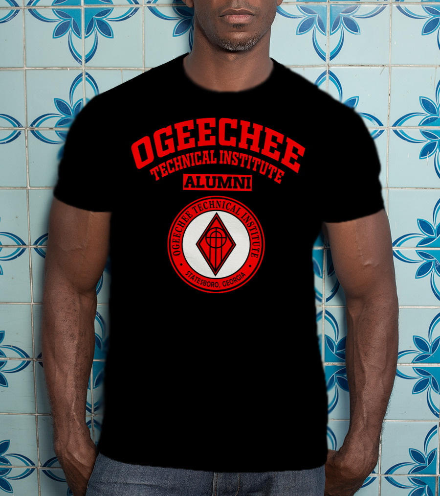 Ogeechee Technical Institute Alumni Statesboro Georgia Emblem T-Shirt