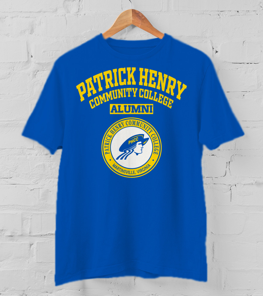Patrick Henry Community College Alumni Martinsville Virginia Phcc T-Shirt