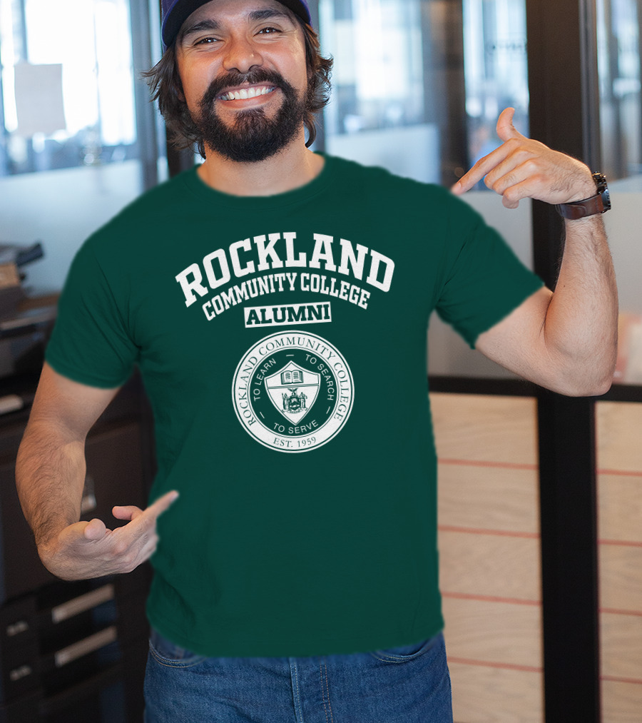 Rockland Community College Alumni To Learn To Search To Serve Est. 1959 T-Shirt