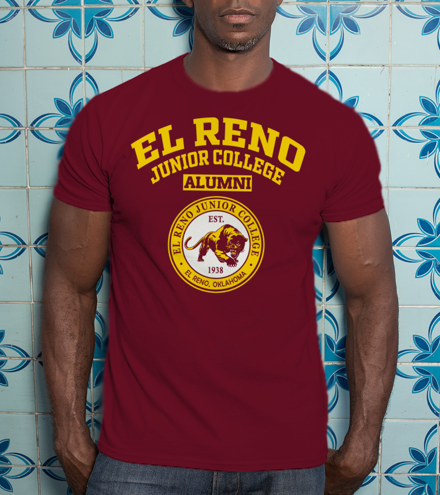 El Reno Junior College Alumni Est 1938 El Reno Oklahoma T-Shirt