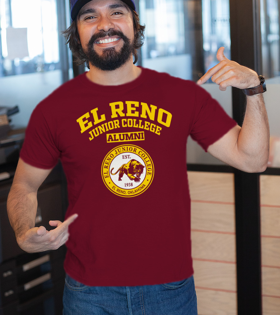 El Reno Junior College Alumni Est 1938 El Reno Oklahoma T-Shirt