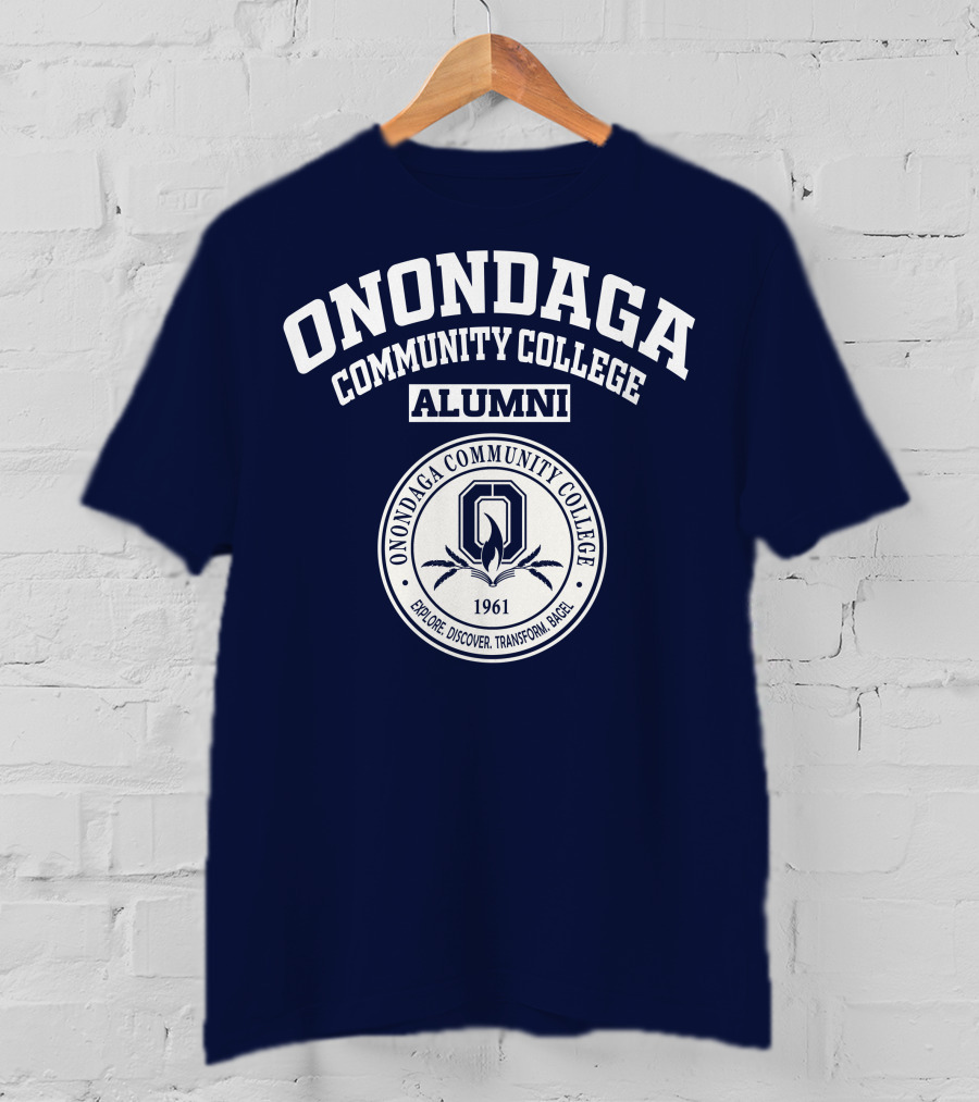 Onondaga Community College Alumni 1961 Explore Discover Transform Excel T-Shirt