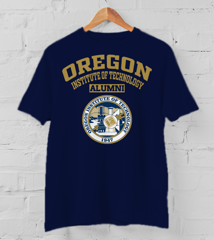 Oregon Institute Of Technology Alumni 1947 Crest T-Shirt