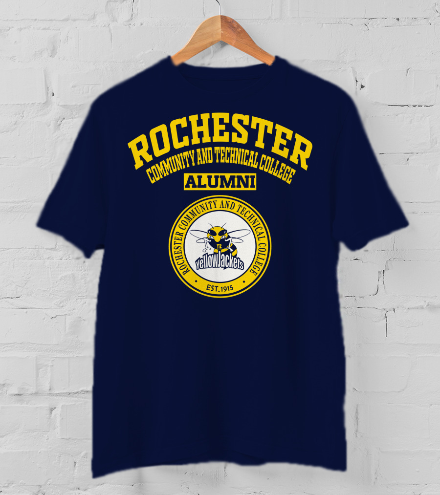 Rochester Community And Technical College Alumni YellowJackets Est. 1915 T-Shirt