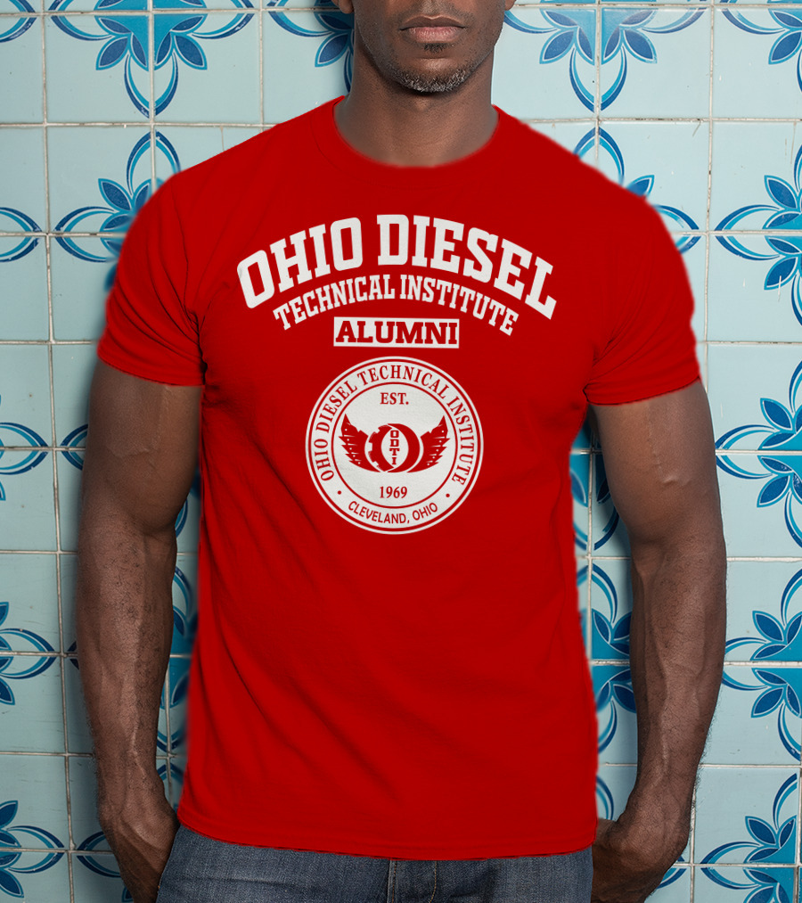 Ohio Diesel Technical Institute Alumni EST. 1969 Cleveland Ohio T-Shirt