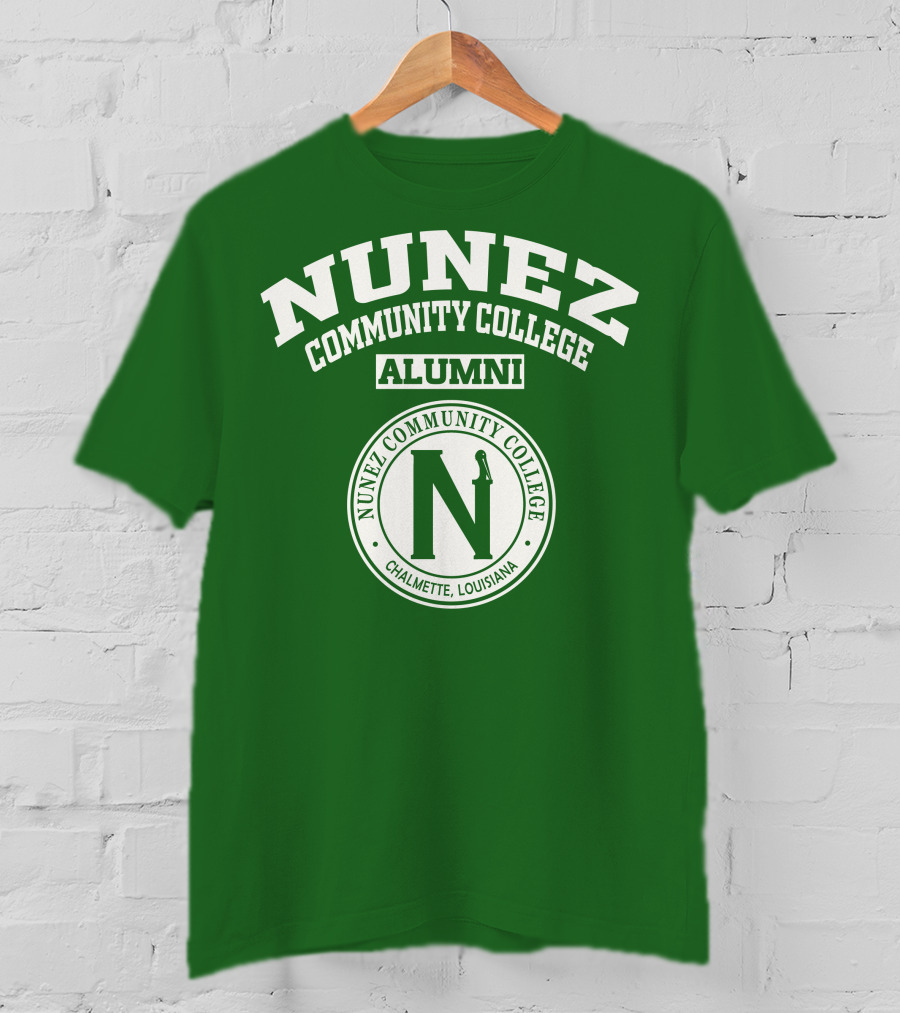 Nunez Community College Alumni Chalmette Louisiana T-Shirt