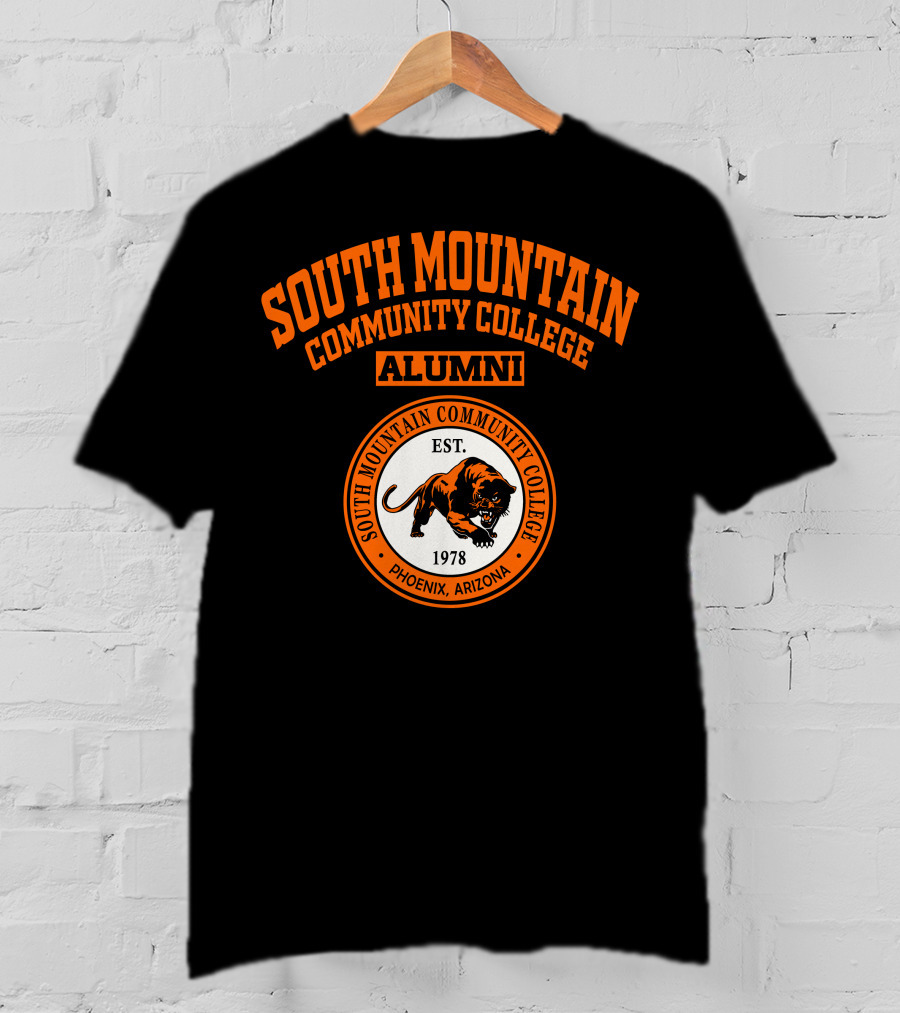 South Mountain Community College Alumni Phoenix Arizona Est. 1978 Panther T-Shirt