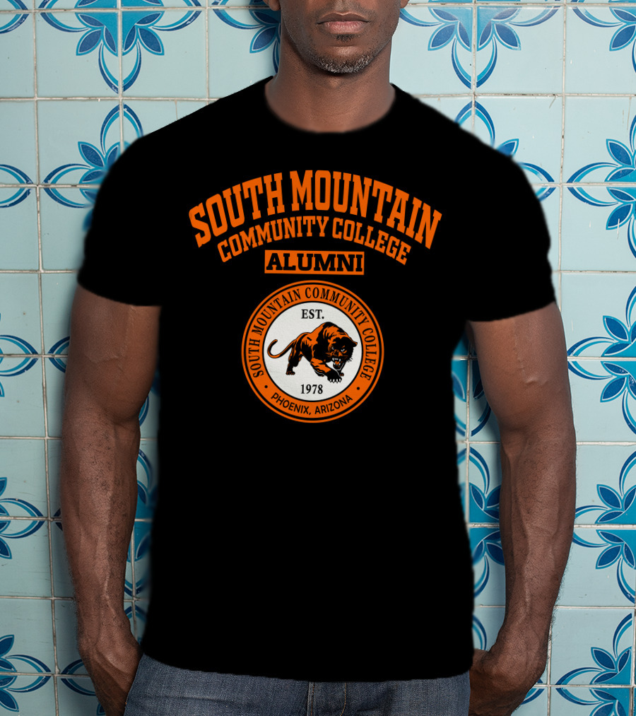 South Mountain Community College Alumni Phoenix Arizona Est. 1978 Panther T-Shirt