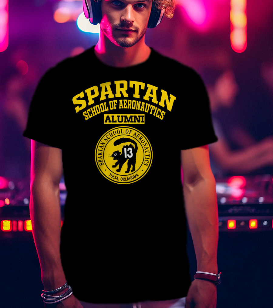 Spartan School Of Aeronautics Alumni Tulsa Oklahoma 13 T-Shirt