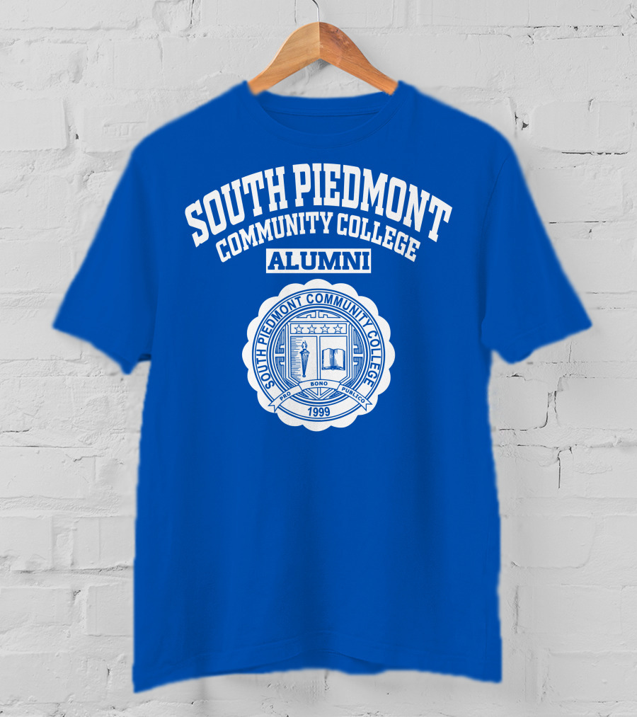 South Piedmont Community College Alumni 1999 Emblem T-Shirt