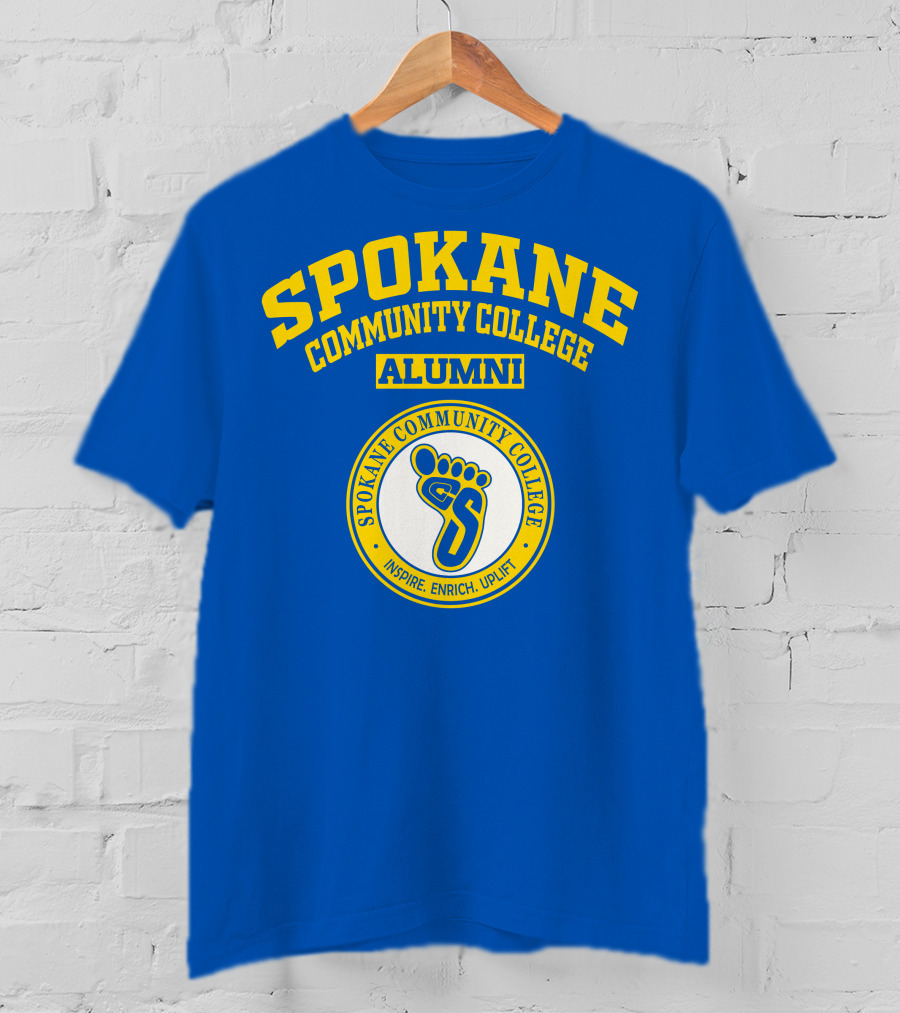 Spokane Community College Alumni Inspire Enrich Uplift T-Shirt