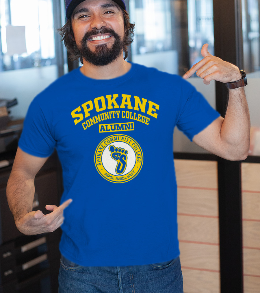 Spokane Community College Alumni Inspire Enrich Uplift T-Shirt