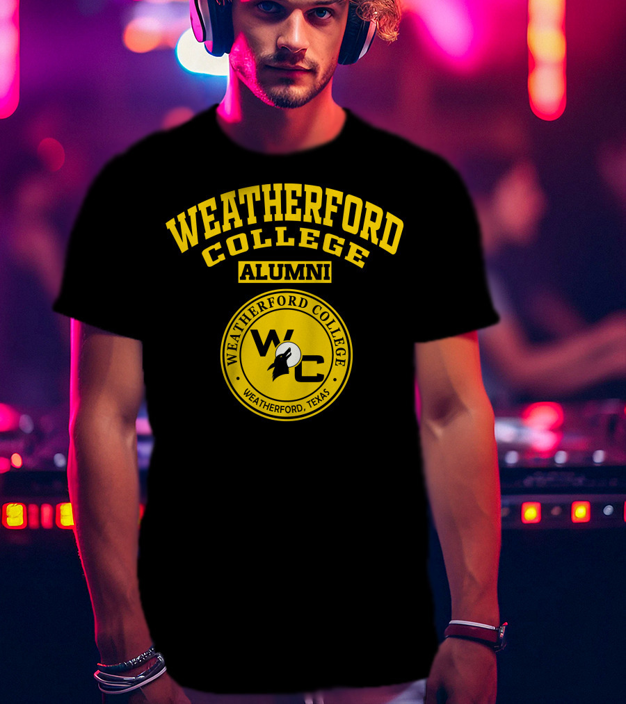 Weatherford College Alumni WC Weatherford Texas T-Shirt