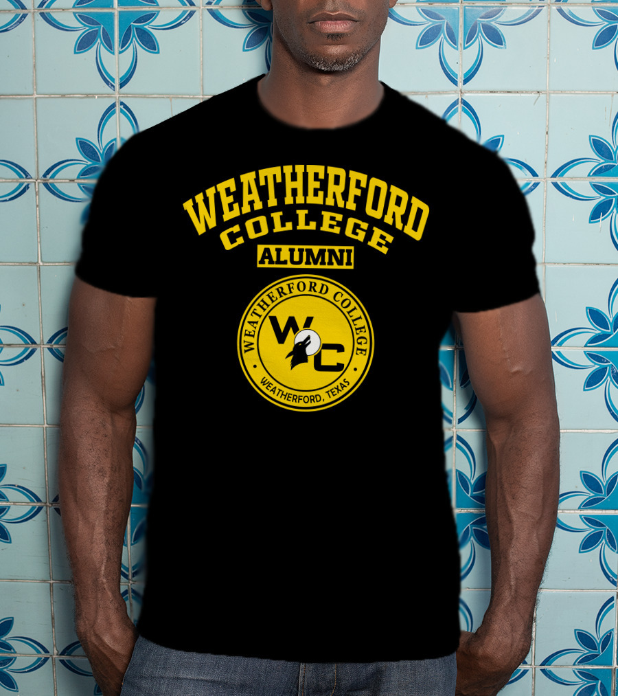 Weatherford College Alumni WC Weatherford Texas T-Shirt