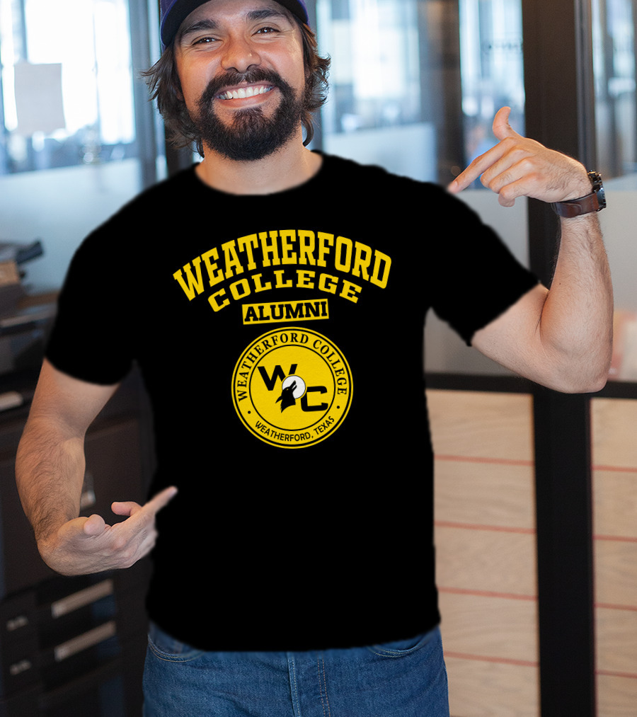 Weatherford College Alumni WC Weatherford Texas T-Shirt