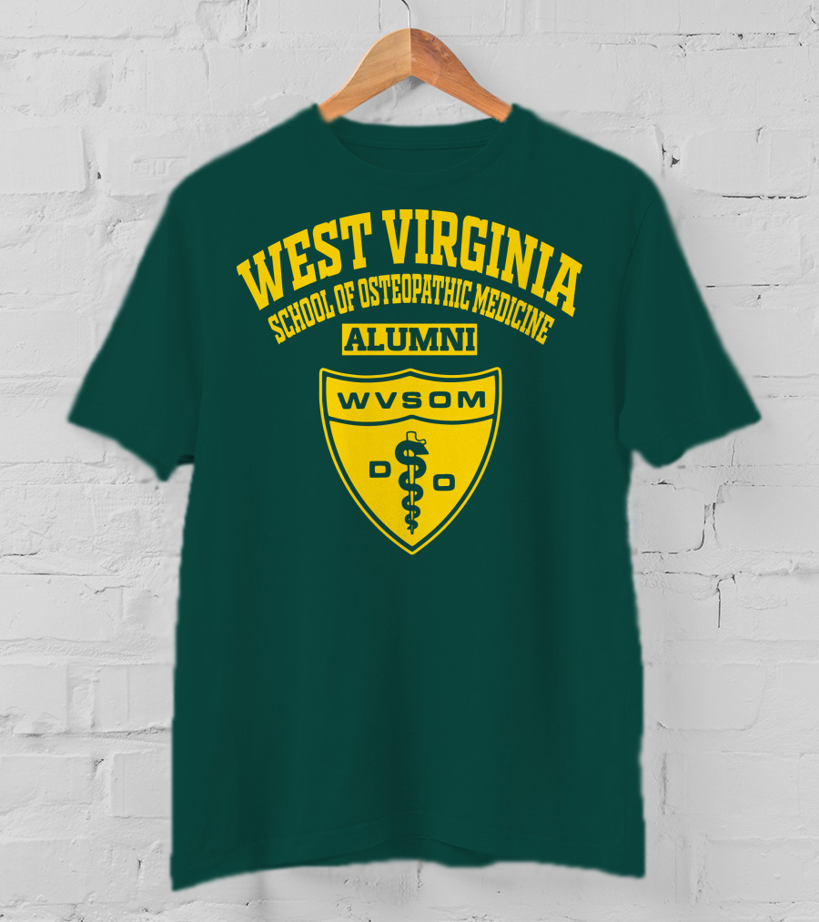 West Virginia School Of Osteopathic Medicine Alumni WVSOM DO Shield T-Shirt