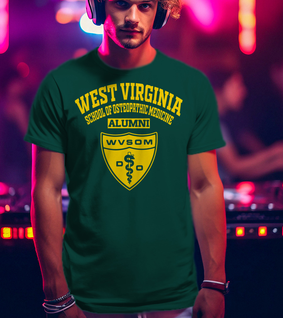 West Virginia School Of Osteopathic Medicine Alumni WVSOM DO Shield T-Shirt
