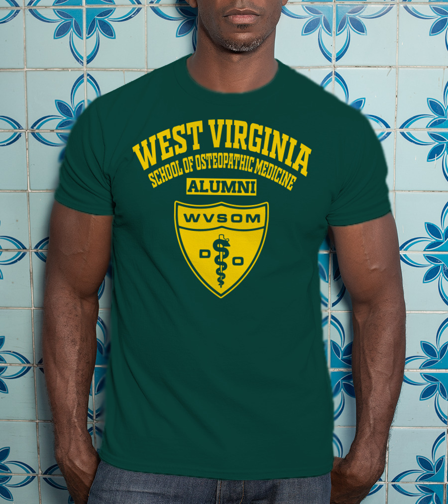West Virginia School Of Osteopathic Medicine Alumni WVSOM DO Shield T-Shirt