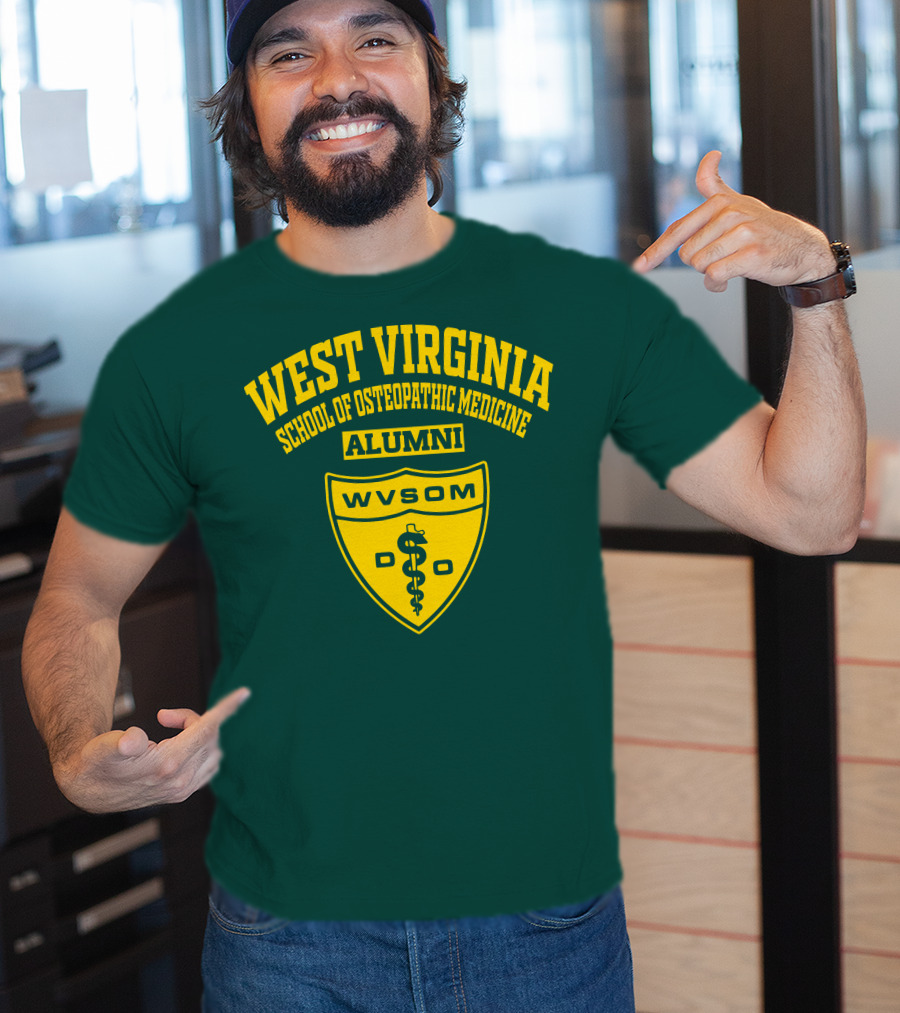 West Virginia School Of Osteopathic Medicine Alumni WVSOM DO Shield T-Shirt