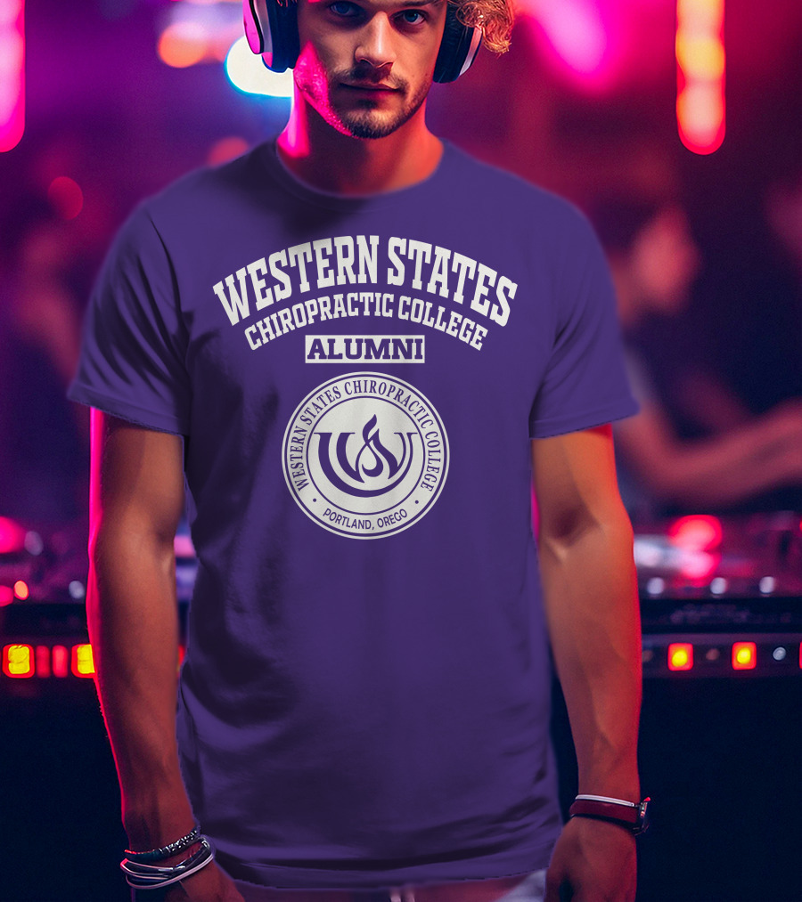 Western States Chiropractic College Alumni Portland Oregon T-Shirt