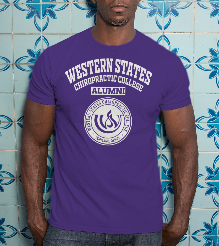 Western States Chiropractic College Alumni Portland Oregon T-Shirt