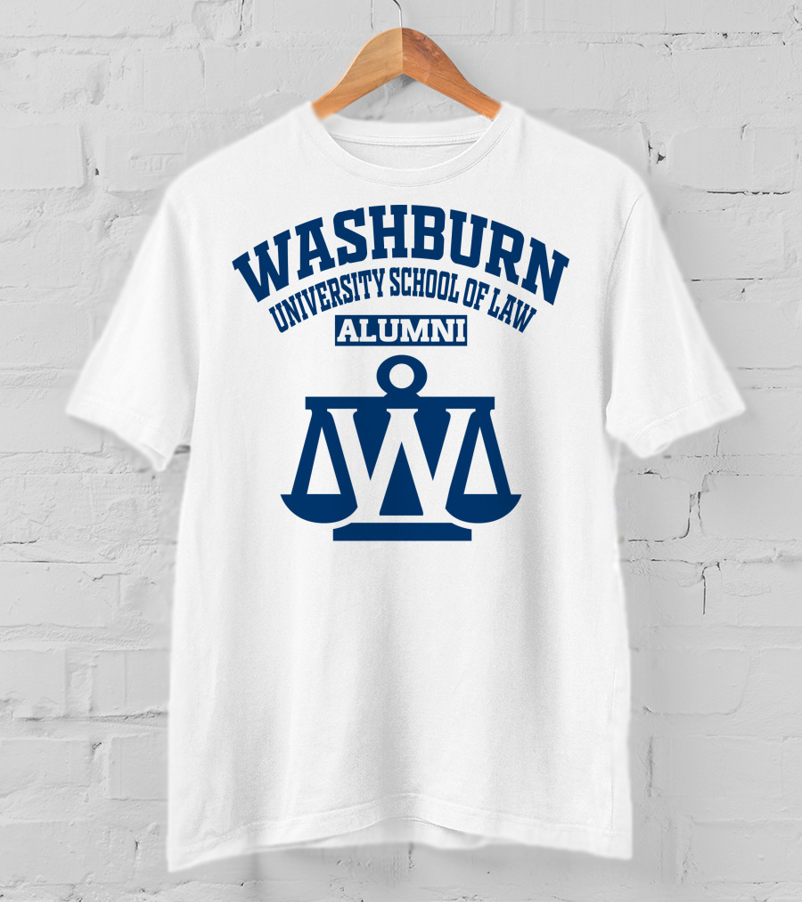 Washburn University School Of Law Alumni Scales T-Shirt