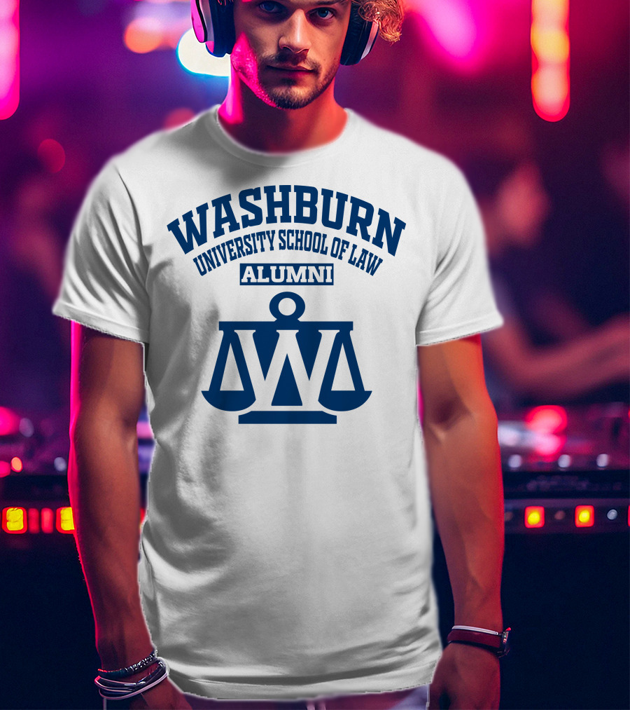 Washburn University School Of Law Alumni Scales T-Shirt