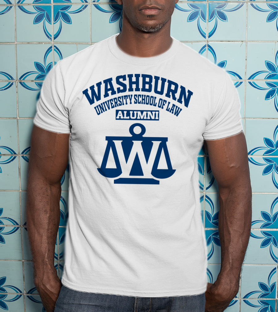 Washburn University School Of Law Alumni Scales T-Shirt