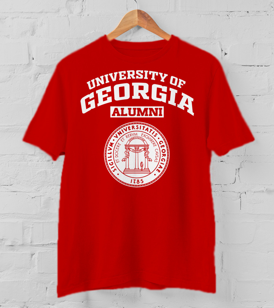 University Of Georgia Alumni Sigillvm Universitatis Georgiae 1785 T-Shirt
