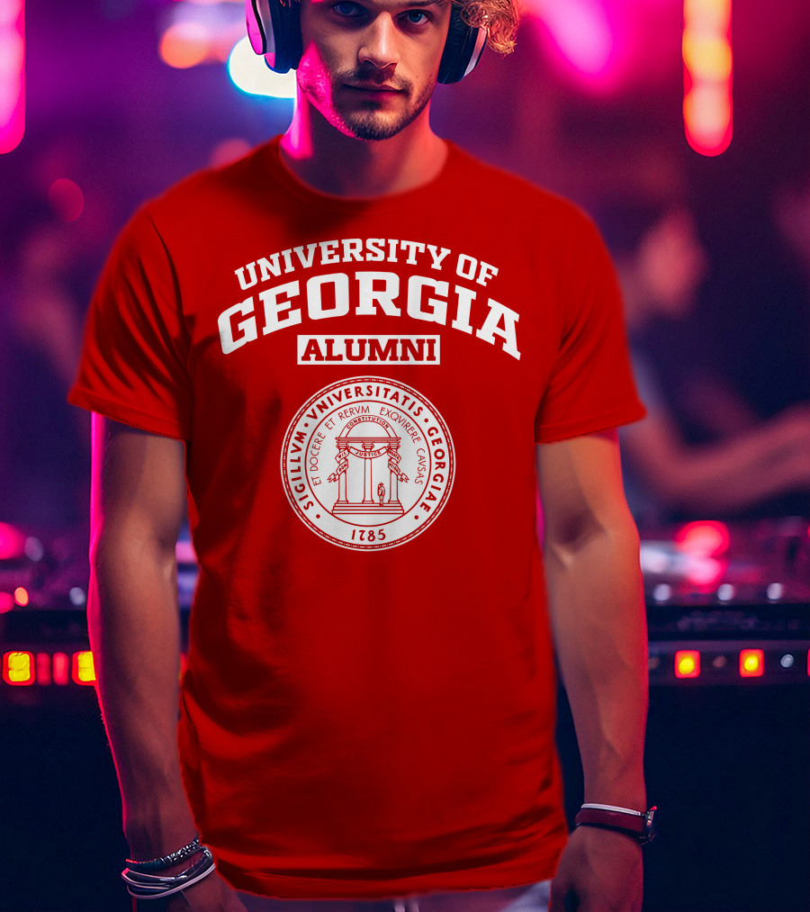 University Of Georgia Alumni Sigillvm Universitatis Georgiae 1785 T-Shirt